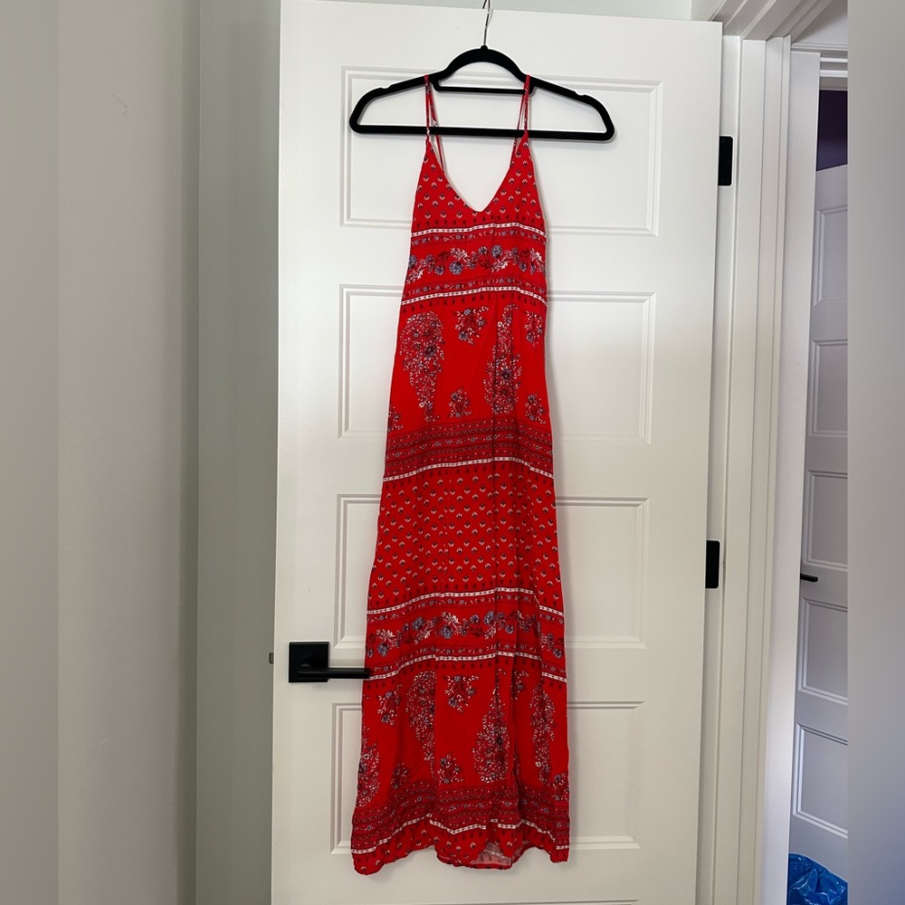 Red Maxi Dress